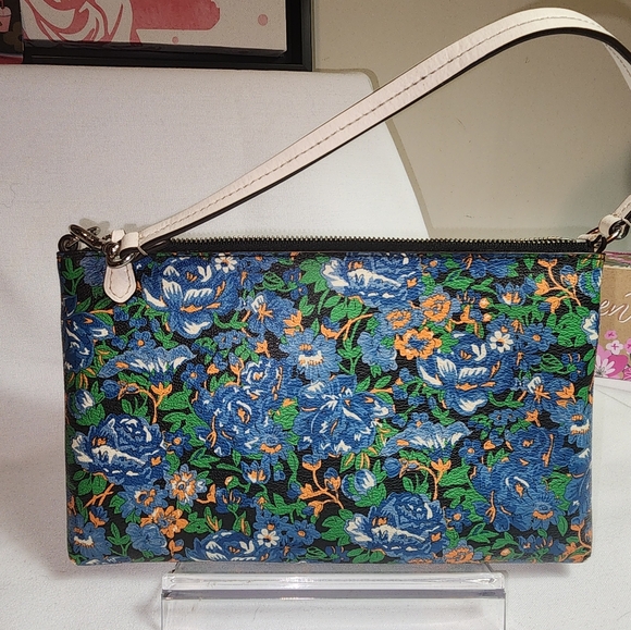 Coach Blue Floral Women's Bag Set - Picture 4 of 8
